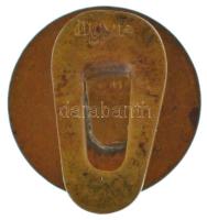 ~1930. "Angol-Magyar Bank 1905" zománcozott gomblyukjelvény "LUDVIG BP" gyártói ...