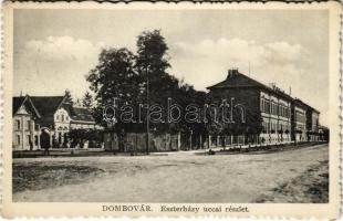 1936 Dombóvár, Esterházy utca. László Vilma kiadása