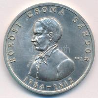 Bognár György (1944-) 1987. "Kőrösi Csoma Sándor 1784-1842 / Magyar Mezőgazdasági Múzeum Baráti Körének Szécsényi Csoportja - Kőrösi Csoma Sándor Emlékmúzeum megnyitása Szécsény" Ag emlékérem (34,80g/0.640/42,5mm) T:AU