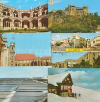 Kb. 200 db MODERN európai város képeslap / Cca. 200 modern European town-view postcards