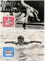 5 db Megjelent a Magyar Olimpiai Bizottság (MOB) megalakulásának 75. évfordulójára. Kajakozás, vívás...