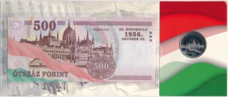 2006. 50Ft Cu-Ni "1956-os forradalom" első napi veret + 500Ft "1956-os forradalom&quo...