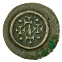 1141-1162. Denár Ag "II. Géza" (0,23g) T:AU patina Hungary 1141-1162. Denar Ag "Geza ...