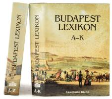 Budapest Lexikon. I-II. köt. (A-K, L-Z). Bp., 1993, Akadémiai Kiadó. Második, bővített, átdolgozott kiadás. Fekete-fehér képekkel illusztrálva. Kiadói egészvászon-kötés, kiadói papír védőborítóban.