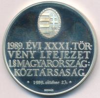 Bognár György (1944-) 1990. "Magyar Éremgyűjtők Egyesülete / 1989. évi XXXI. törvény I. fejezet...
