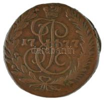 Orosz Birodalom 1777EM 2k Cu "II. Katalin" (20,05g) T:VF Russian Empire 1777EM 2 Kopeks Cu...