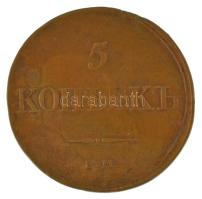 Orosz Birodalom 1835EM HA 5k Cu T:VF,F ph. Russian Empire 1835EM HA 5 Kopecks Cu C:VF,F edge error K...