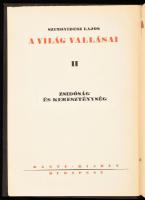 Szimonidesz Lajos: A világ vallásai. I.-II. köt. [Komplett]. I.: Primitív és kultúrvallások. Iszlám ...