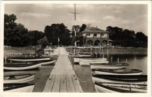 1939 Balatonalmádi-fürdő, Jacht klub, csónakok