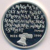 Bognár György (1944-) 1990. "MÉE Budapest / Nagy Imre a magyar nép mártírja" Ag emlékérem ...