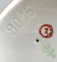 Hollóházi gyertyatartó. Jelzett, hibátlan, m: 20 cm