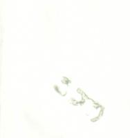 Antik német porcelán kutya szobor. Sorszámmal jelezve, kis mázrepedéssel, h: 28 cm, m: 19 cm