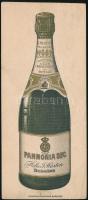 cca 1910-1920 Hölle Pannonia Sec pezsgő számolócédula