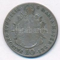 1846B 10kr Ag "V. Ferdinánd" T:F patina
Huszár: 2085 Unger III.: 1422