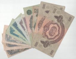 1944. 1P (3x) az egyik sorszámos + 2P (2x) + 5P (2x) + 10P + 20P + 100P (2x) "A Vöröshadsereg P...