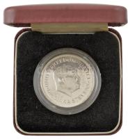 Sierra Leone 1974. 1L Ag "A Sierra Leone-i Bank 10. évfordulója" eredeti díszdobozban T:UN...