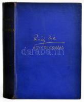 Révész Béla: Ady trilógiája. A három könyv egy kötetben. Számos illusztrációval, fényképekkel és kéz...