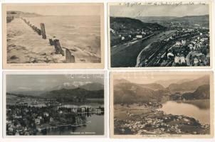 40 db RÉGI külföldi város képeslap, közte kevés modern / 40 pre-1945 foreign town-view postcards, including a few modern ones