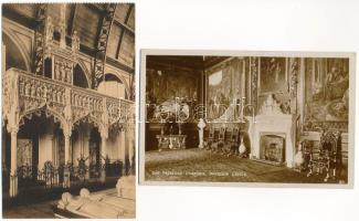 40 db RÉGI külföldi város képeslap, közte kevés modern / 40 pre-1945 foreign town-view postcards, in...