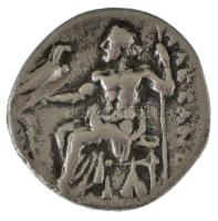 Makedónia / III. Alexandros (Nagy Sándor) Kr.e. 336-323. Drachma Ag (3,95g) T:F patina / Macedonia /...