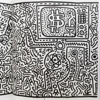 Keith Haring: The Alphabet. Vienna, 2018., The Albertina Museum. Angol nyelven. Rendkívül gazdag kép...