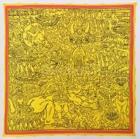 Keith Haring: The Alphabet. Vienna, 2018., The Albertina Museum. Angol nyelven. Rendkívül gazdag kép...