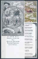 2003/5 Liszt - Wagner 5 db-os emlékív garnitúra, azonos sorszámmal (25.000) / souvenir sheet collection of 5