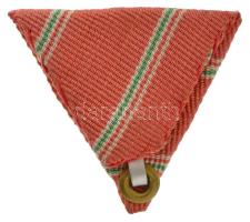 1949. "Magyar Népköztársasági Érdemrend I. fokozatának kisdíszítménye az V. fokozat szalagján T...