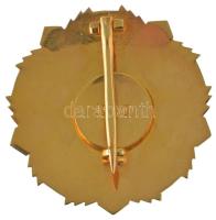 1949. "Magyar Népköztársasági Érdemrend II. fokozata" zománcozott, aranyozott bronz kitünt...