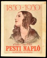 -  1930 A nyolcvanéves Pesti Napló ajándékalbuma. 1850-1930. Bp., Athenaeum, VIII+240 p. Rendkívül gazdag fekete-fehér képanyaggal illusztrálva, többek közt Vaszary János, Rippl-Rónai József, Mednyánszky László műveinek reprodukcióival. Kiadói papírkötésben, néhány kis folttal