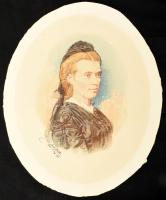 Vámossy Mihály. (1827-1912) a pesti református főgimnáziumi igazgató-tanár, író, méhész és felesége ...