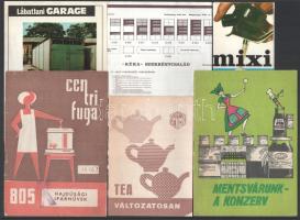 Klf használati utasítás és reklám nyomtatvány az 1960-80-as évekből