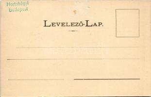 Csobánc, vár, Kisfaludy S. "Csobánc" c. regéjének bevezető versszaka. Mérei Ignác 89. (Rb)