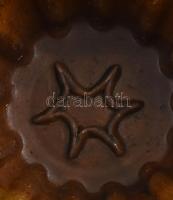 19. sz. második fele, Dél-Alföld, kuglófsütő, kopással, d: 24 cm, m: 13 cm