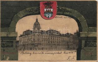 Arad Palace Csanádi litho (EB)