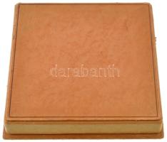 Kiss Sándor (1925-1999) DN "Bartók Béla 1881-1945" egyoldalas bronz emlékplakett, eredeti ...