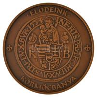 2009. "Magyar Pénzverő Zrt. Látogatói Érem / Elődeink - Körmöcbánya" kétoldalas bronz emlé...