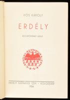 3 db Kós Károly könyv Erdélyi Szépmíves Céh kiadásban: Erdély, Kalotaszeg, Varjú-Nemzetség