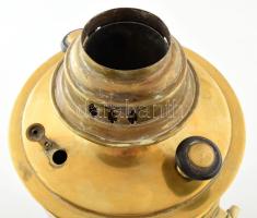 1879, Orosz Birodalom, Gornin Gyár, Tula, Antik bronz szamovár. Dátumozott pecsétekkel hitelesített ...