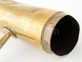 1879, Orosz Birodalom, Gornin Gyár, Tula, Antik bronz szamovár. Dátumozott pecsétekkel hitelesített ...