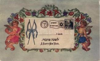 Jewish new-year litho