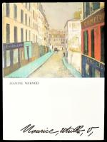 Jeanine Warnod: Maurice Utrillo. 1984., Corvina, vászonkötés kiadói papírkötésben, gazdag képanyaggal