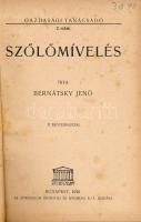 Bernátsky Jenő: Szőlőmívelés. Gazdasági Tanácsadó 2. sz. Bp., 1920, Athenaeum, 174+2 p. Szövegközti illusztrációkkal. Korabeli kartonált papírkötésben, kopott borítóval, kissé sérült gerinccel, kissé foltos lapokkal.