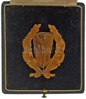 1941. "V. Balatoni Dalosünnep Siófok 1941" zománcozott bronz jelvény "Boczán Károly&q...