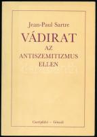 Jean-Paul Sartre: Vádirat az antiszemitizmus ellen. Ford.: H. Perci Éva. Bp., 1991, Cserépfalvi - Göncöl. Második kiadás. (Az 1947-es Káldor kiadás alapján). Kiadói papírkötés.