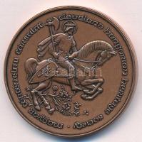 Amerikai Egyesült Államok 2000. "Magyar Történelmi Társulat - Cleveland - Hungarian Heritage Society" kétoldalas bronz naptárérem (42mm) T:1 United States 2000. "Magyar Történelmi Társulat - Cleveland - Hungarian Heritage Society" two sided bronze calendar medal C:UNC