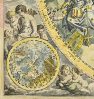 Andreas Cellarius (1596-1665) Coeli Stellati Christiani Haemisphaerium Posterius. - A keresztény égb...