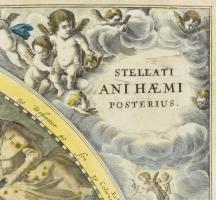 Andreas Cellarius (1596-1665) Coeli Stellati Christiani Haemisphaerium Posterius. - A keresztény égb...