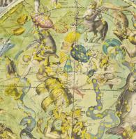 Andreas Cellarius (1596-1665) Haemispharium Stellatum Australe Antiquum - Az ókori déli csillagfélte...