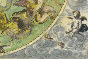 Andreas Cellarius (1596-1665) Haemispharium Stellatum Australe Antiquum - Az ókori déli csillagfélte...